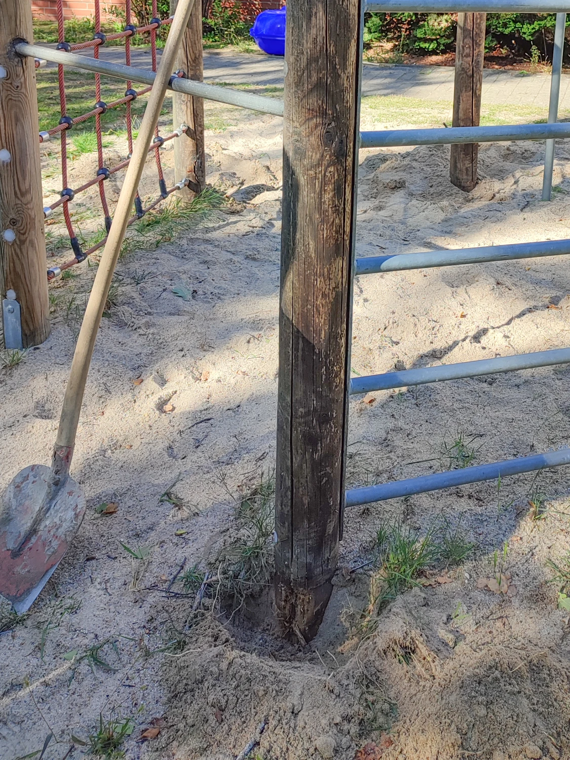 Spielplatz Prüfung 